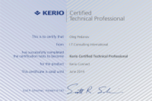 Kerio Connect Certified Technical Professional