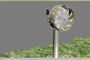 Прототип ветрогенератора