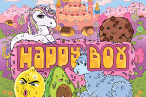 Иллюстрация для упаковки сладостей (лицевая)