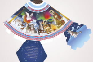 Упаковка для новогоднего детского подарка