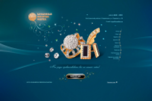 Дизайн главной страницы ювелирной компании