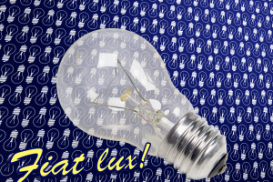 Баннер Fiat lux!