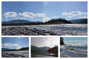 Коллаж - панорама Байкала