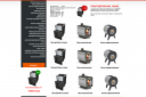 обновление дизайна интернет-магазин печей и каминов  г