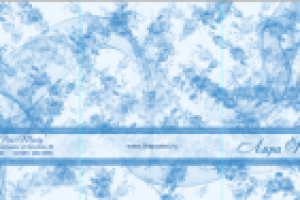 складывающийся буклет внешняя сторона
