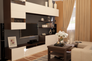 Проект Гостинной