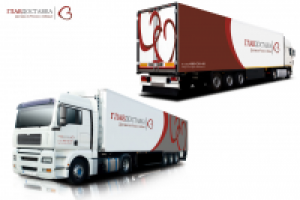 "Ваша доставка" оформление фуры