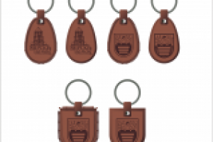 Дизайн брелков ручной работы из натуральной кожи