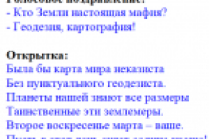 День геодезиста.