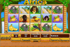 20-линейный слот автомат Африка