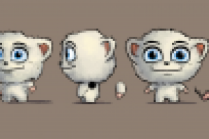 Концепт персонажа для детской игры (для дальнейшей реализации в