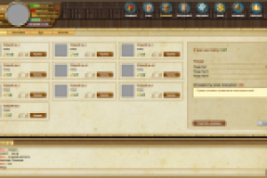 Интерфейс 2-й версии игры Тайский бокс