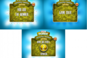 Экраны для промо-игры Тир (сайт+Вконтакте+Фейсбук)