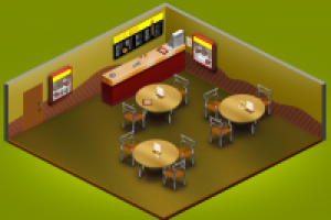 Хомидональдс внутри для игры Хомячки