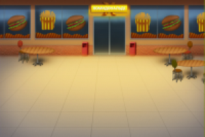 Локация Хомидональдс для игры Хомячки