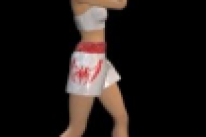 Женский герой для игры Тайский бокс