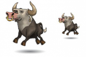 Бык для промо-игры Тир (сайт+Вконтакте+Фейсбук)