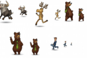 Персонажи для промо-игры Тир (сайт+Вконтакте+Фейсбук)