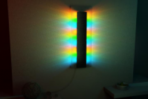 Визуализация светильника ночью