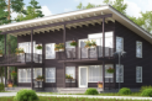 4-х квартирный дом для КП в Финляндии