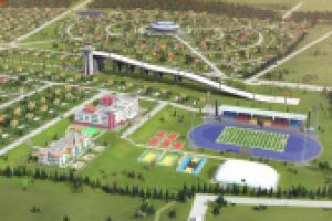 Спортивный сектор генплана ДНП Коломо