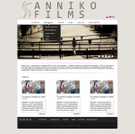Дизайн сайта для кино-продюссерской компании Anniko Films