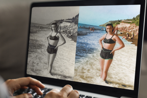 Ретушь и раскрашивание архивных фотографий