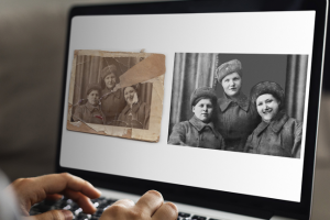 Ретушь и восстановление старых фотографий