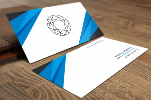 визитка минимализм