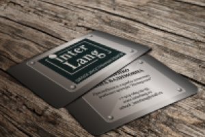 визитка языкового центра