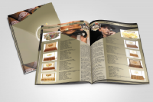 верстка каталога -сигары