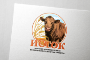 логотип ... для производителей мраморного мяса