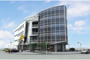 4-хэтажный торгово-офисный центр