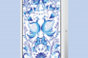 Обои для айфона (вектор, гжель)