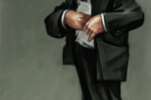 Скетч банкир