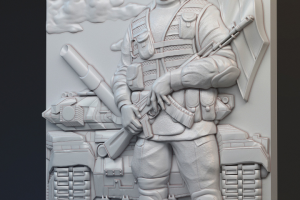 Барельеф по фото