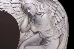 Барельеф для ЧПУ, 3d модель