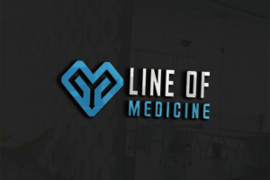 Логотип для мед клиники - "Линия Медицины"