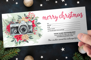 Рождественский подарочный сертификат