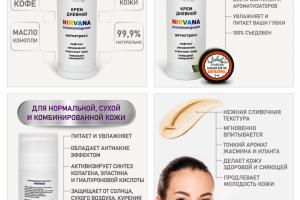 Карточки товара для крема