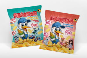 Дизайн линейки кукурузных палочек