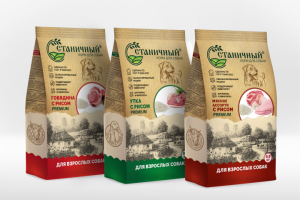 Линейка кормов для собак "Станичный"