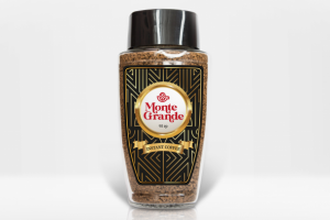 Дизайн логотипа и этикетки кофе "Monte Grande"