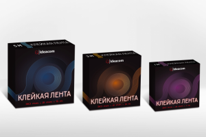 Дизайн упаковки линейки многоразовых скотчей