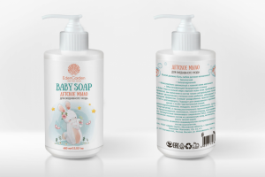 Дизайн этикетки детского мыла