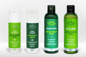 Дизайн серии натуральной косметики