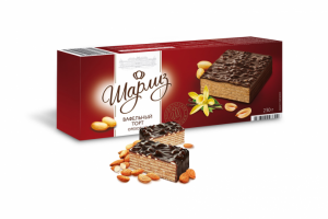 Дизайн коробки вафельного торта