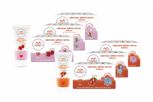 Дизайн зубной пасты для детей