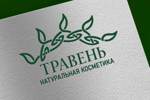 Логотип бренда натуральной косметики