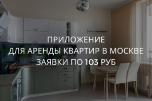 Приложение для аренды квартир в Москве